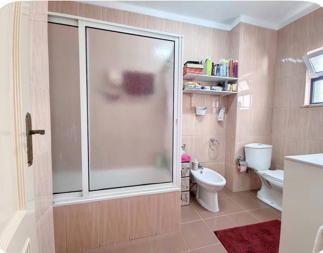 Bathroom 1, with shower, bidet and toilet